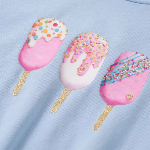 Kék gyerekpóló 128