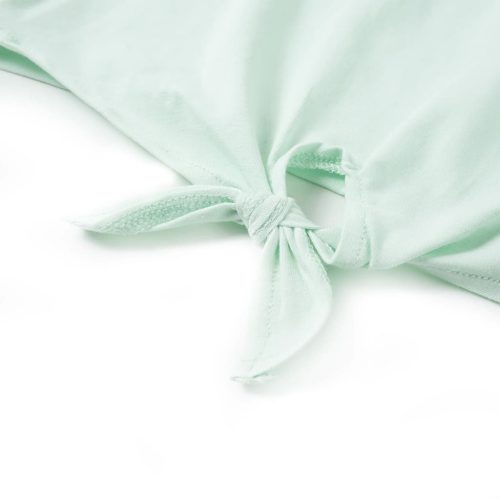 Világosmenta színű gyerekpóló 104