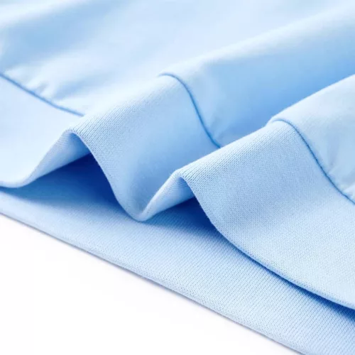 Világoskék gyerekpulóver 116