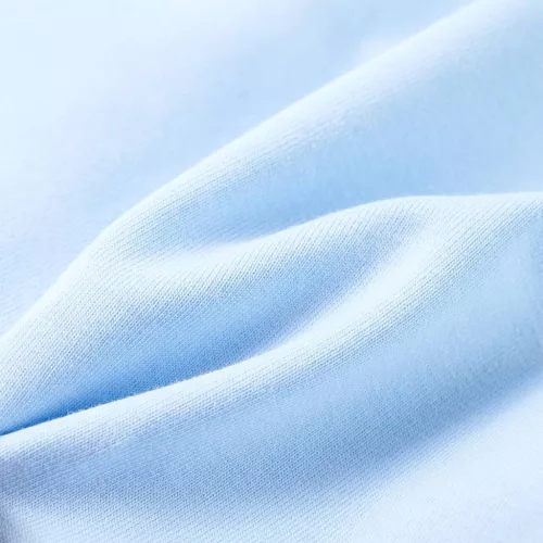 Világoskék gyerekpulóver 116