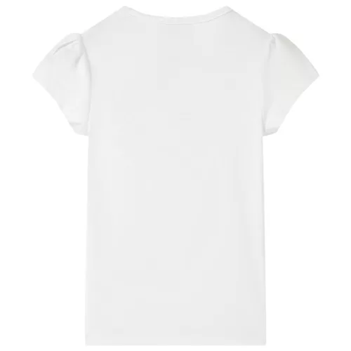 Ekrü színű gyerekpóló 140