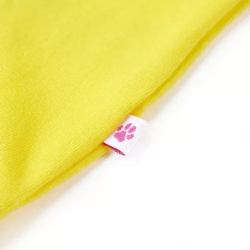 Élénk sárga gyerekpóló 140