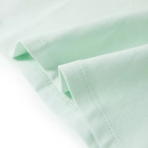 Világosmenta színű gyerekpóló 128