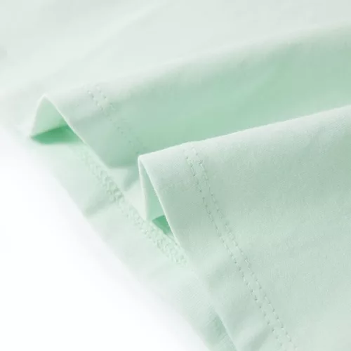 Világosmenta színű gyerekpóló 140