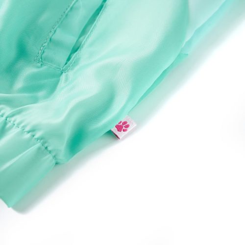 Többszínű kapucnis gyerekkabát cipzárral 92