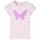 Halvány rózsaszín buggyos ujjú gyerekpóló 104