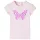 Halvány rózsaszín buggyos ujjú gyerekpóló 116