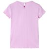 Világos rózsaszín gyerekpóló 104