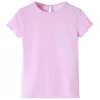 Világos rózsaszín gyerekpóló 128