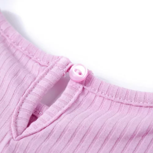 Világos rózsaszín gyerekpóló 128