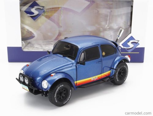 Volkswagen VW Käfer Baja Baujahr 1975 blau metallic 1:18 Solido modellautó