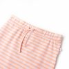 Rózsaszín csíkos egyenes gyerekszoknya 104