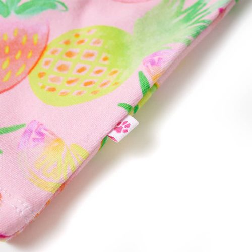 Halvány rózsaszín gyerekruha 104