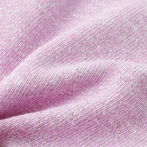 Vegyes lila gyerekrövidnadrág húzózsinórral 116