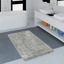 Egyszínű fürdőszoba szőnyeg - szürke 40x55 cm
