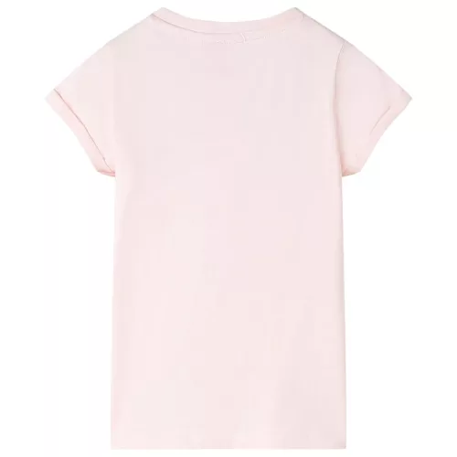 Halvány rózsaszín gyerekpóló 92
