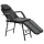  hordozható fekete műbőr arckezelő szék 185 x 78 x 76 cm