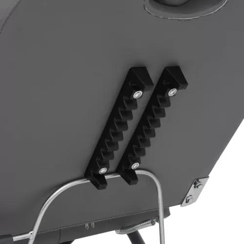  szürke műbőr kozmetikai kezelőszék 180 x 62 x 78 cm