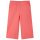 Korall színű széles szárú gyereknadrág 92