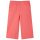 Korall színű széles szárú gyereknadrág 104