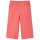 Korall színű széles szárú gyereknadrág 128