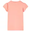 Neon korall gyerekpóló 104