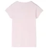 Halvány rózsaszín gyerekpóló 140