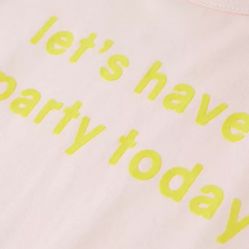 Halvány rózsaszín gyerekpóló 140