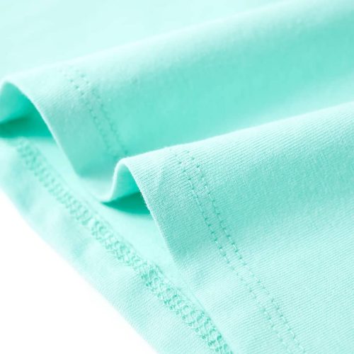 Világosmenta színű gyerekpóló 128