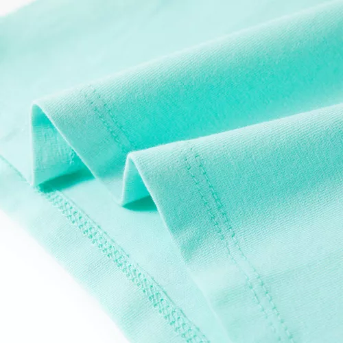 Világosmenta színű gyerekpóló 116