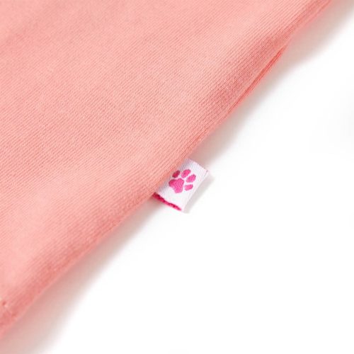 Világos korall gyerekpóló 104