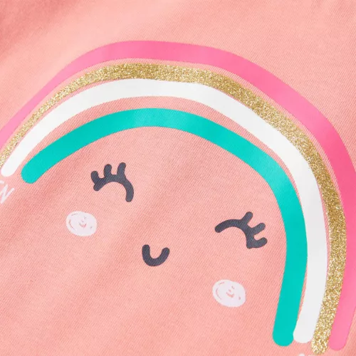 Világos korall gyerekpóló 116