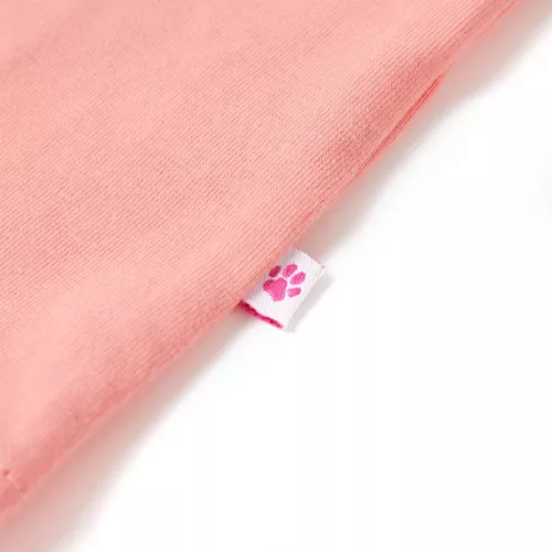 Világos korall gyerekpóló 116