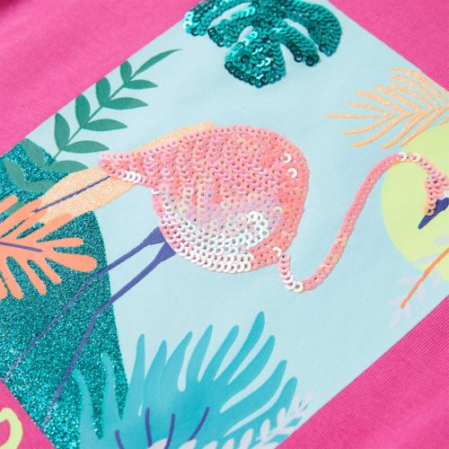 Sötét rózsaszín gyerekpóló 140