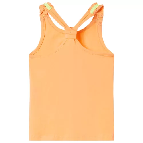 Élénk narancssárga gyerek felső 128