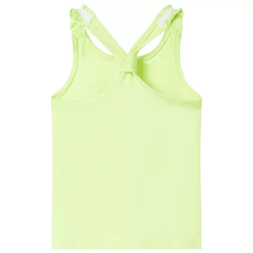 Neon sárga gyerek felső 128