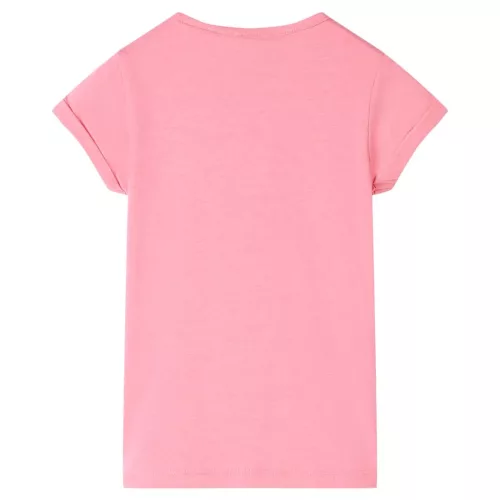 Élénk rózsaszín gyerekpóló 104