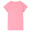 Élénk rózsaszín gyerekpóló 128