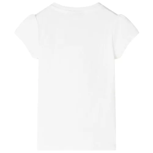 Ekrü színű gyerekpóló 140