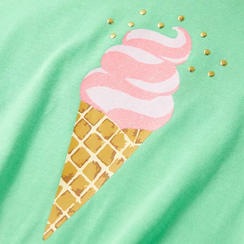 Halványzöld gyerekpóló 104