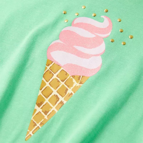 Halványzöld gyerekpóló 116