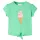 Halványzöld gyerekpóló 128