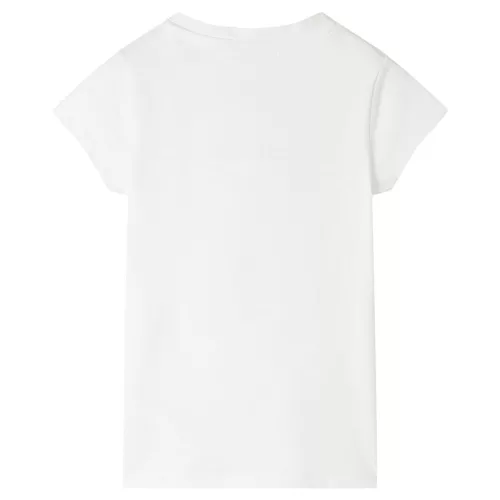 Ekrü színű gyerekpóló 140