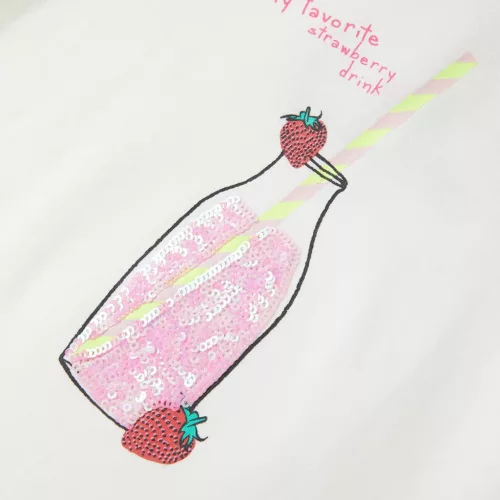 Ekrü színű gyerekpóló 140