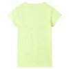 Fluo sárga gyerekpóló 116