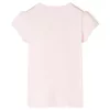 Halvány rózsaszín gyerekpóló 116