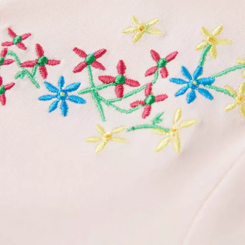 Halvány rózsaszín gyerekpóló 116