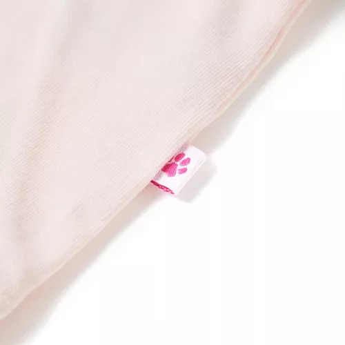 Halvány rózsaszín gyerekpóló 116