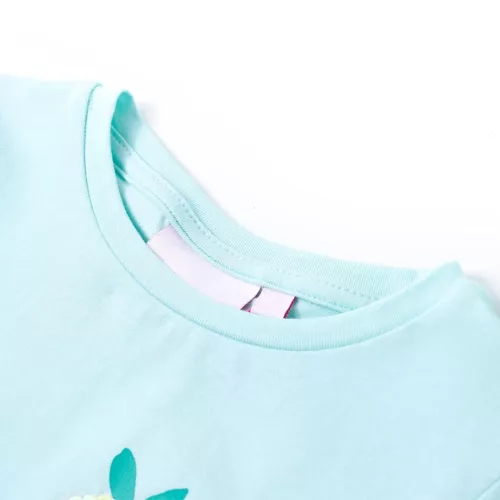 Világoskék gyerekpóló 128