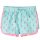 Mentaszínű gyerekrövidnadrág húzózsinórral 128